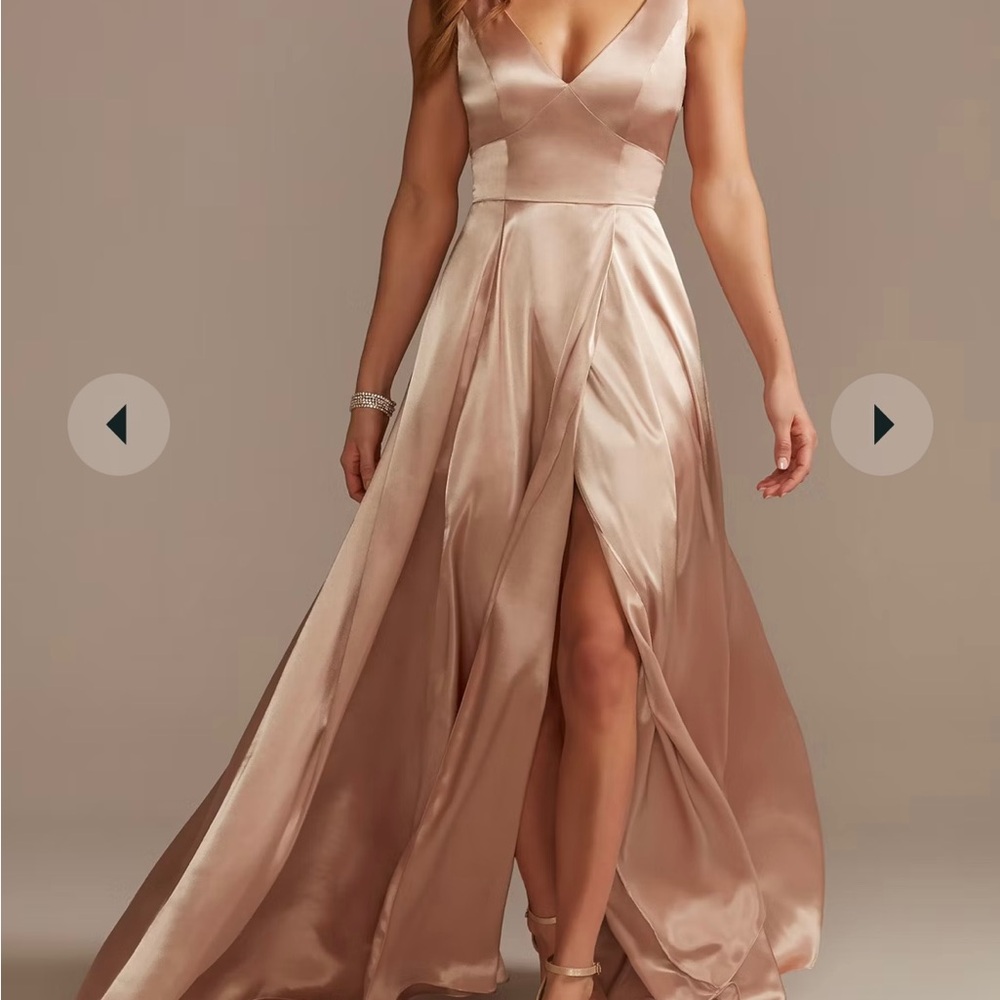 Galina Signature Satin Formal Dress